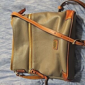 Medium sized elephant brown authentic Dooney & Bourke bag